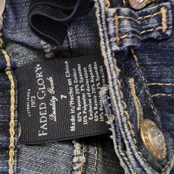 Rhinestone flare jeans - Picture 3 of 5